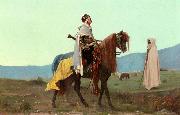 Gustave Boulanger An Arab Horseman china oil painting artist